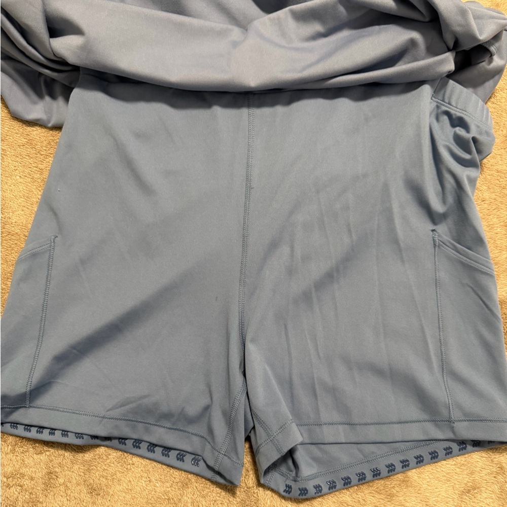 Women's Knit Ruched Active Dress - All In Motion™ Slate Blue XXL - Picture 13 of 16